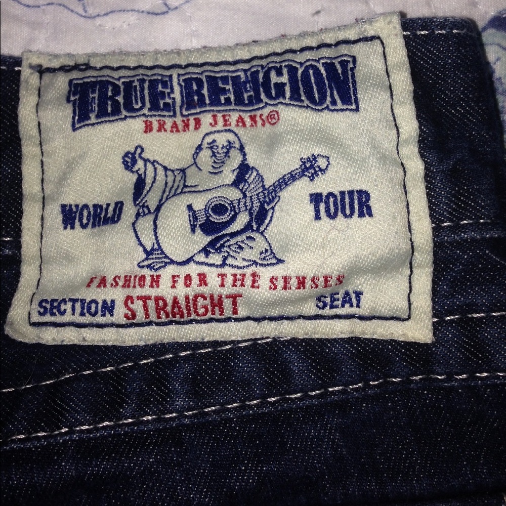 True religion shorts size 38